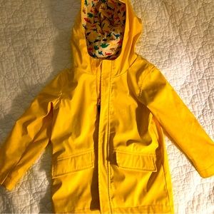 Yellow raincoat